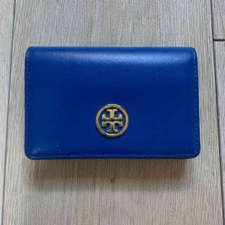 トリーバーチ(Tory Burch)のトリーバーチ 名刺入れ ブルー(名刺入れ/定期入れ)