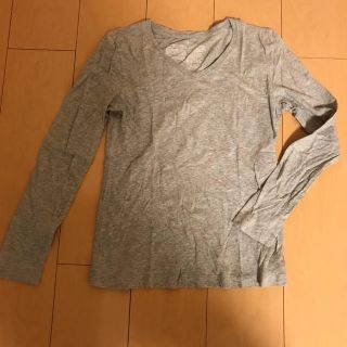 ムジルシリョウヒン(MUJI (無印良品))の無印良品　Vネック長袖Tシャツ(Tシャツ(長袖/七分))