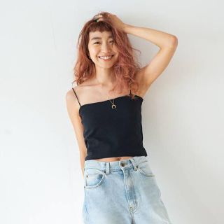 パッドinスパゲッティSQUAREキャミ