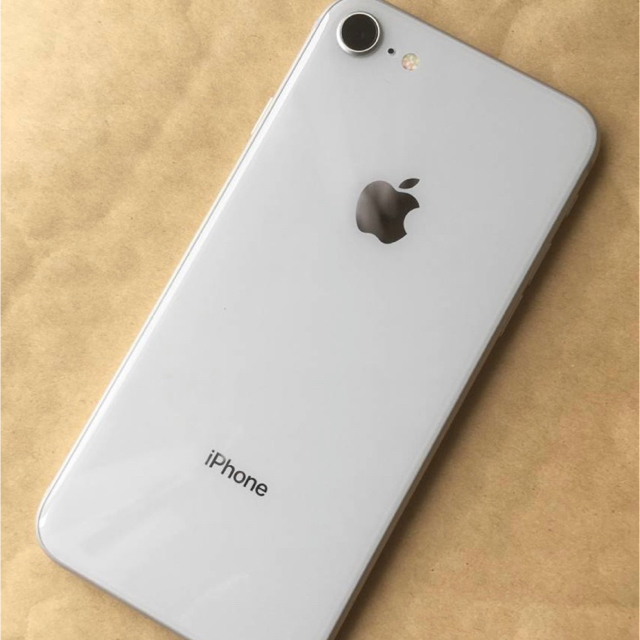 【訳あり】 iPhone8 - Apple Silver SIMフリー　美品　本体 64GB スマートフォン本体