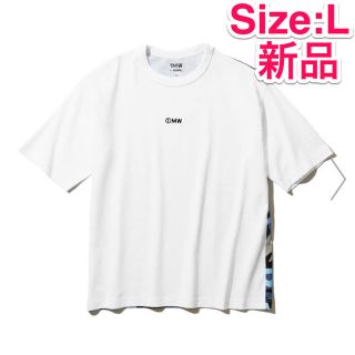 ジーユー(GU)のGU ビッグT(5分袖)(切り替え1)1MW by SOPH. L(Tシャツ/カットソー(半袖/袖なし))