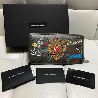 ドルチェアンドガッバーナ(DOLCE&GABBANA)のたーくん様専用❗️DOLCE&GABBANA  ポップデザイン長財布❣️美品❣️(長財布)