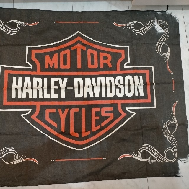 Harley Davidson(ハーレーダビッドソン)のHarley-Davidson 旗 フラッグ 自動車/バイクのバイク(ステッカー)の商品写真