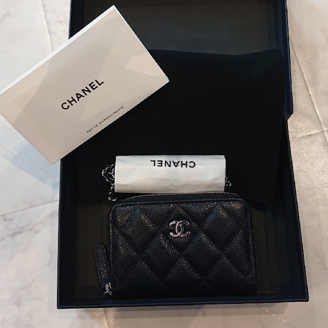 素晴らしい CHANEL - シャネルチェーンウォレット カード&コインパース