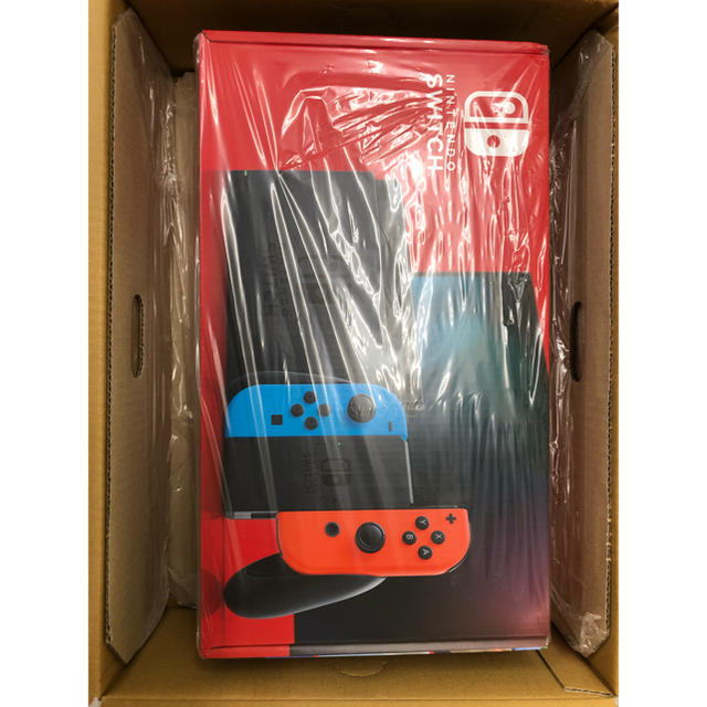 新品 新型 Nintendo Switch 本体 ネオンブルー/ネオンレッド-