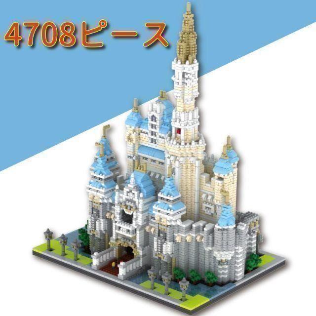 【即日発送】夢の城★ディズニー★ナノブロック 互換★4708ピース★高さ35cm