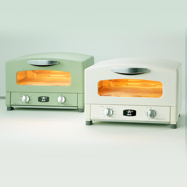 アラジン トースター CAT-G13A/G グリーン 4枚焼き 調理機器