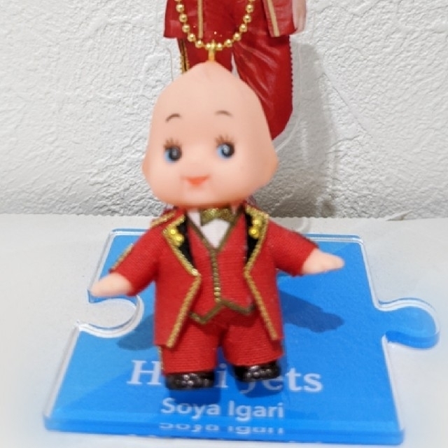 HiHi Jets 赤黒衣装 猪狩蒼弥くん風キューピー ハンドメイドのぬいぐるみ/人形(人形)の商品写真