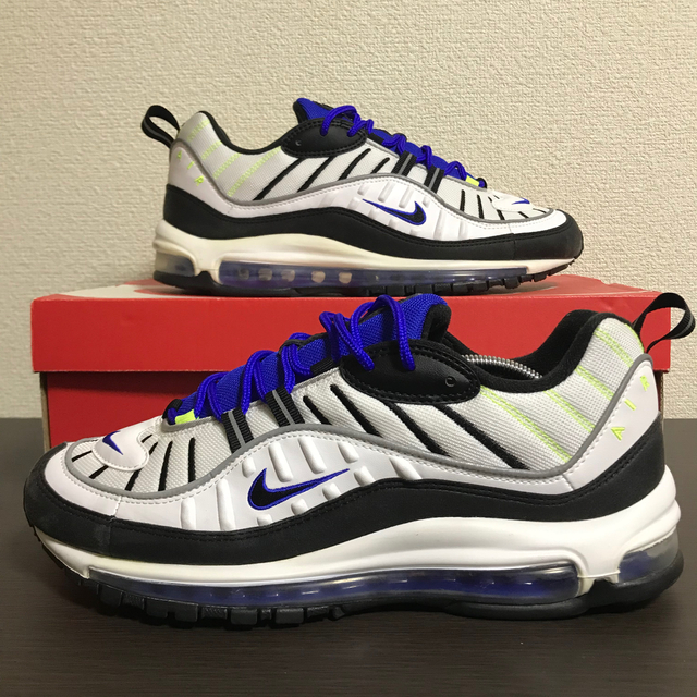 NIKE(ナイキ)のNIKE AIR MAX 98 Blue White メンズの靴/シューズ(スニーカー)の商品写真