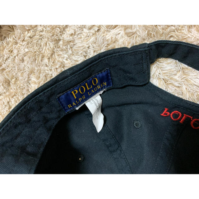 POLO RALPH LAUREN(ポロラルフローレン)のPOLO ラルフローレン キャップ 帽子 紺色 レディースの帽子(キャップ)の商品写真