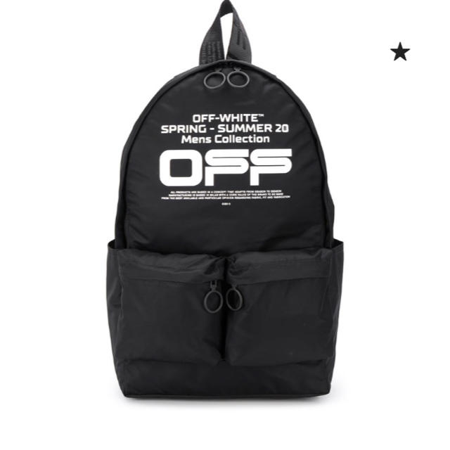 OFF-WHITE - off-whiteバックパック、リュックの通販 by mami′s shop｜オフホワイトならラクマ