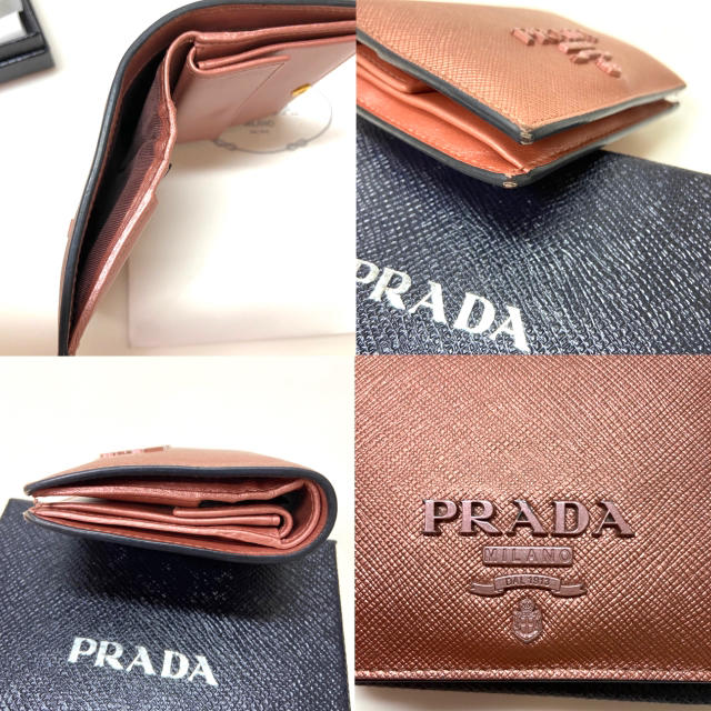 PRADA(プラダ)のプラダPRADA 折財布　フォロワー様5%オフ❣️ レディースのファッション小物(財布)の商品写真