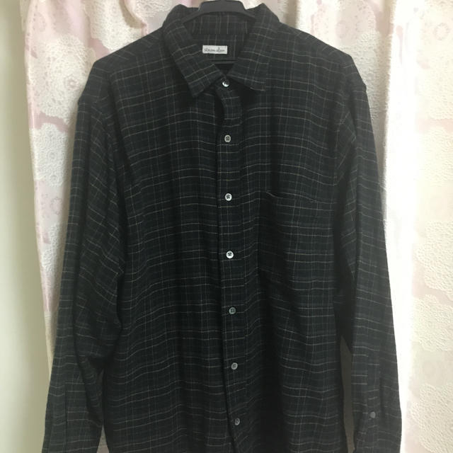 21/ NEL CHECK REGULAR COLLAR SHIRT-NERD/トップス