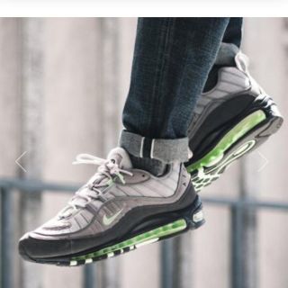 ナイキ(NIKE)のNIKE AIR MAX 98 VAST GRAY フレッシュ ミント(スニーカー)