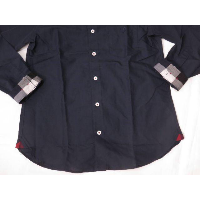 BLACK LABEL CRESTBRIDGE(ブラックレーベルクレストブリッジ)のブラックレーベル クレストブリッジ 長袖シャツ 紺 定価16,000円 Sサイズ メンズのトップス(シャツ)の商品写真