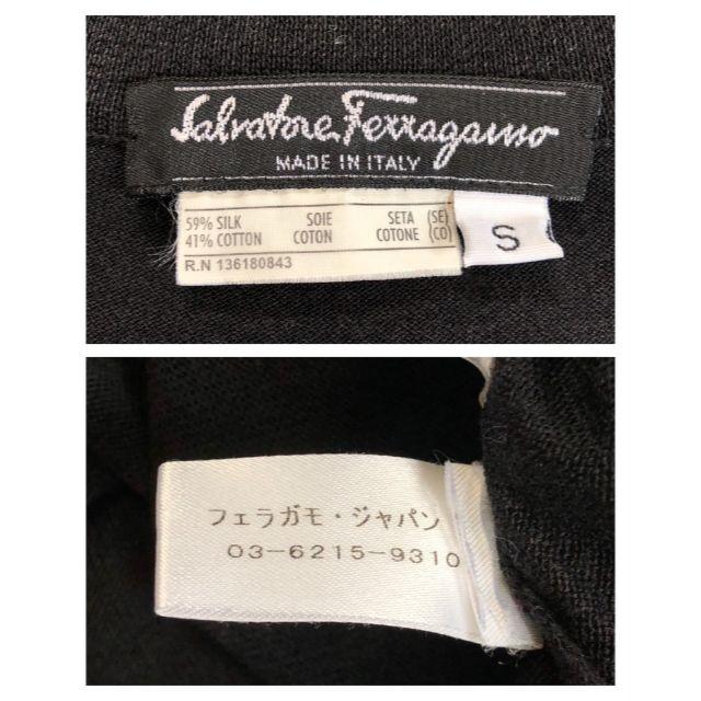 Salvatore Ferragamo(サルヴァトーレフェラガモ)のSalvatore Ferragamo フェラガモ カットソー  ロンt   レディースのトップス(カットソー(半袖/袖なし))の商品写真