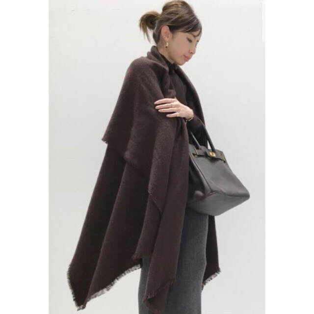 新品 アパルトモン  ALONPI Cashmere Stole ブラウン