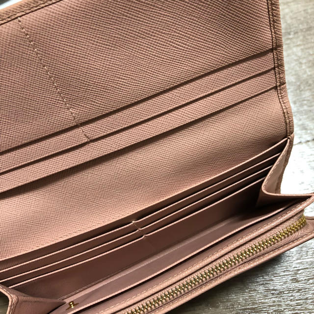 PRADA(プラダ)のプラダ PRADA 長財布 ピンク レディースのファッション小物(財布)の商品写真