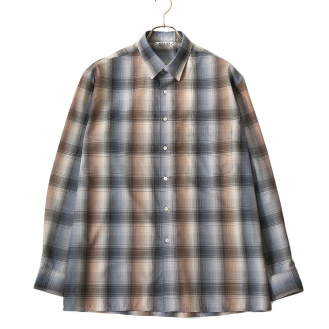 AURALEE  SUPER LIGHT WOOL SHIRTS サイズ3