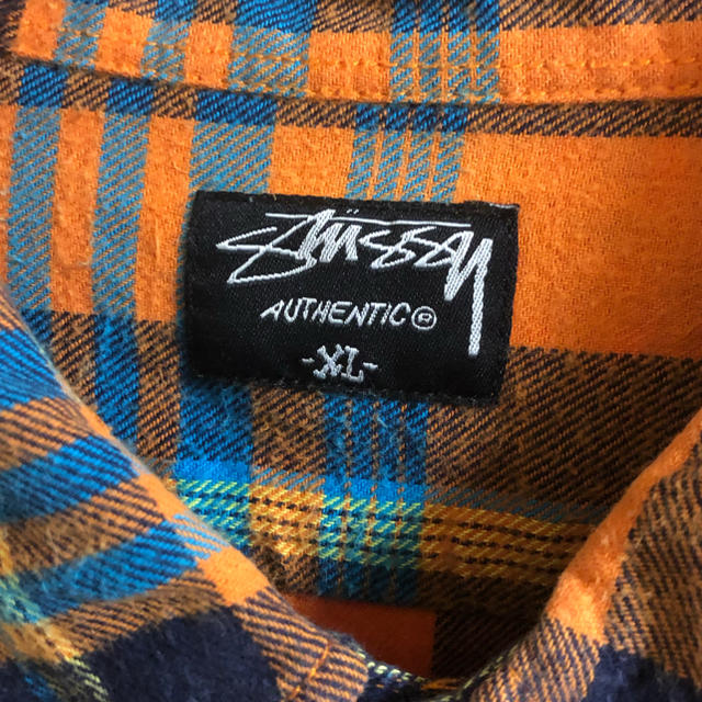 STUSSY(ステューシー)のstussy  チェック　ネルシャツ メンズのトップス(シャツ)の商品写真