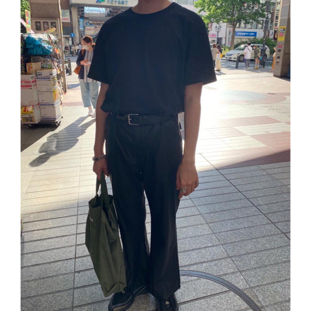 SUNSEA(サンシー)の【シュンスケ様専用】ryo takashima レザーフレアパンツ メンズのパンツ(その他)の商品写真