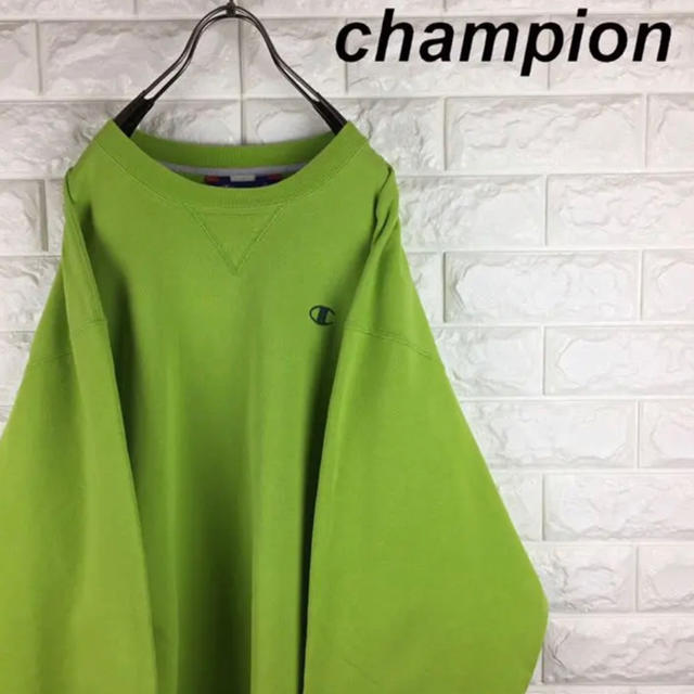 Champion(チャンピオン)の古着 チャンピオン 刺繍ロゴ スウェット トレーナー ビッグシルエット 90s メンズのトップス(スウェット)の商品写真