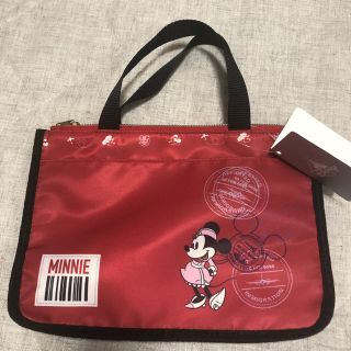 ディズニー(Disney)のディズニー ミニー バッグインバッグ(ポーチ)