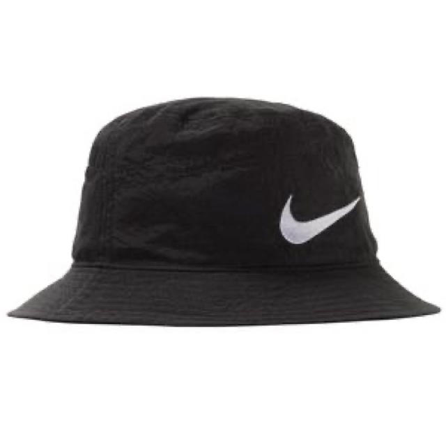 STUSSY NIKE BUCKET HAT BLACK L/XL