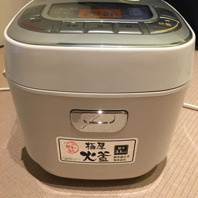 再値下げ！【未使用品】炊飯器　アイリスオーヤマ ERC-MC30-W  3合