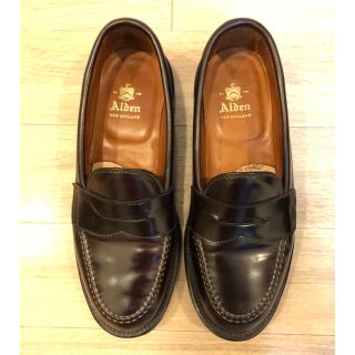 オールデン(Alden)のAlden 986 バーガンディ 6D コードバン (ドレス/ビジネス)