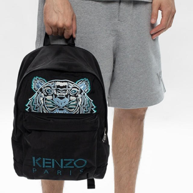 KENZO(ケンゾー)の新品 バックパック Kenzo ケンゾー ラージキャンバス タイガー メンズのバッグ(バッグパック/リュック)の商品写真