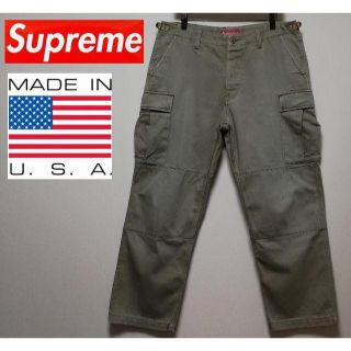 シュプリーム usa ワークパンツ/カーゴパンツ(メンズ)の通販 17点