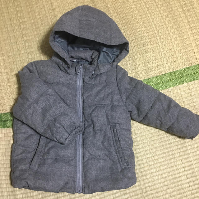 MUJI (無印良品)(ムジルシリョウヒン)の無印　キッズ　ダウン キッズ/ベビー/マタニティのキッズ服男の子用(90cm~)(ジャケット/上着)の商品写真