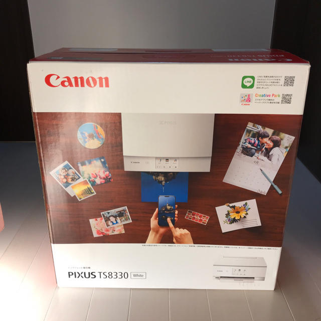Canon(キヤノン)のR1 TS8330【ホワイト】新品 保証あり 1番人気 プリンター インクなし スマホ/家電/カメラのPC/タブレット(PC周辺機器)の商品写真