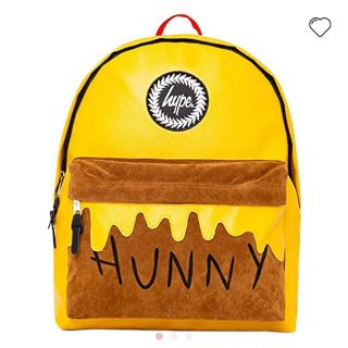 クマノプーサン(くまのプーさん)のラスト2点Disney Pooh Hunny Backpack Yellow(リュック/バックパック)