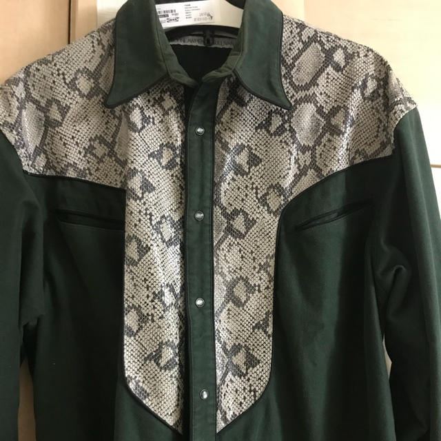 JOHN LAWRENCE SULLIVAN - ジョンローレンスサリバン 17aw パイソン