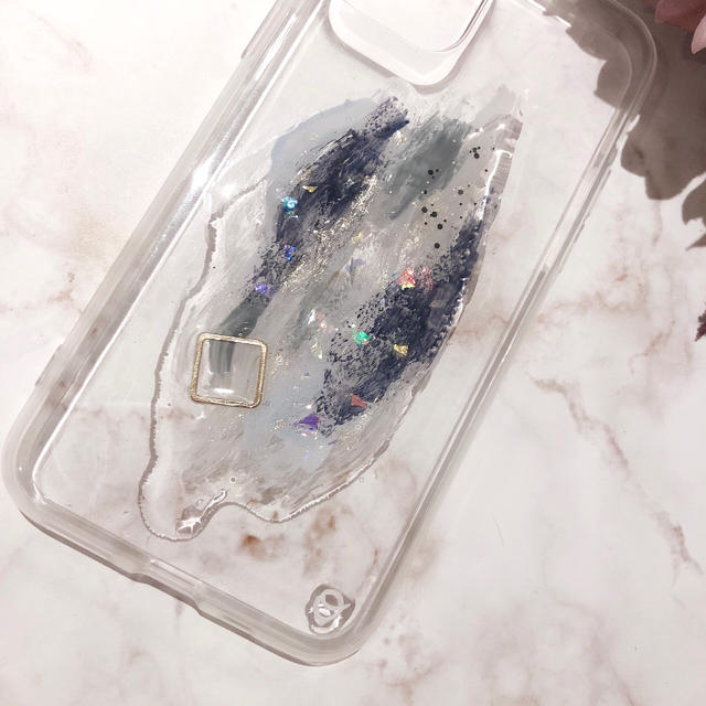 dholic(ディーホリック)の【"O"case.】ニュアンス　iPhoneケース m-46【11 Pro専用】 スマホ/家電/カメラのスマホアクセサリー(iPhoneケース)の商品写真