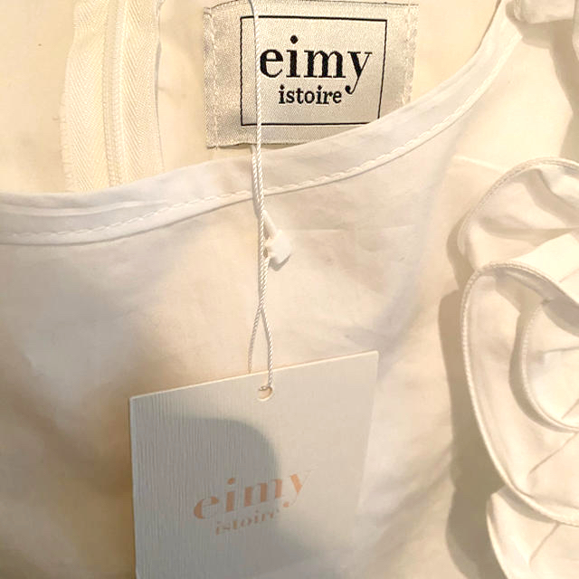 eimy istoire(エイミーイストワール)のeimy istoire フリルブラウス レディースのトップス(シャツ/ブラウス(半袖/袖なし))の商品写真
