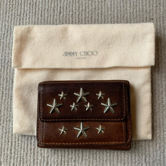 JIMMY CHOO(ジミーチュウ)のジミーチュウ　折り財布 レディースのファッション小物(財布)の商品写真