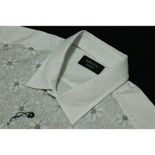 エポカ(EPOCA)のEPOCA エポカウォモ 高級長袖デザイン刺繍シャツ 44 S 28,080円 (シャツ)