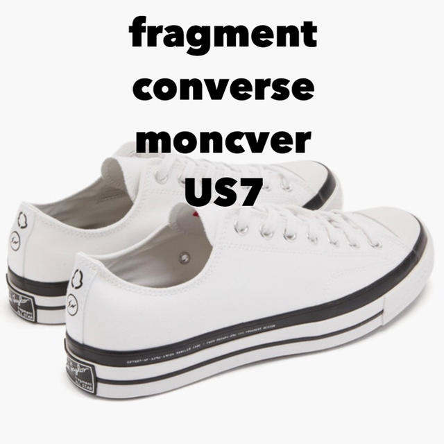 日本に fragment×converse×moncler モンクレール フラグメント