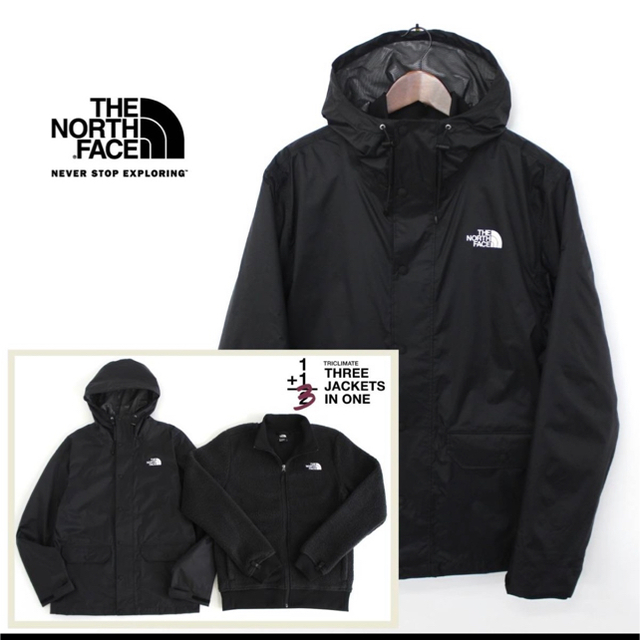 新品・3way THE NORTH FACE 　トリクラメイトジャケット