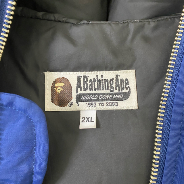 A BATHING APE(アベイシングエイプ)のエイプ シャークダウン メンズのジャケット/アウター(ダウンジャケット)の商品写真