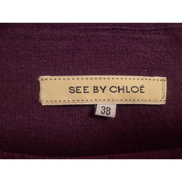SEE BY CHLOE(シーバイクロエ)のChloe コート レディースのジャケット/アウター(チェスターコート)の商品写真