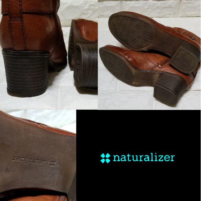 nano・universe(ナノユニバース)の✿NATURALIZER✿ ショートブーツ size 約24.0cm ブラウン レディースの靴/シューズ(ブーツ)の商品写真