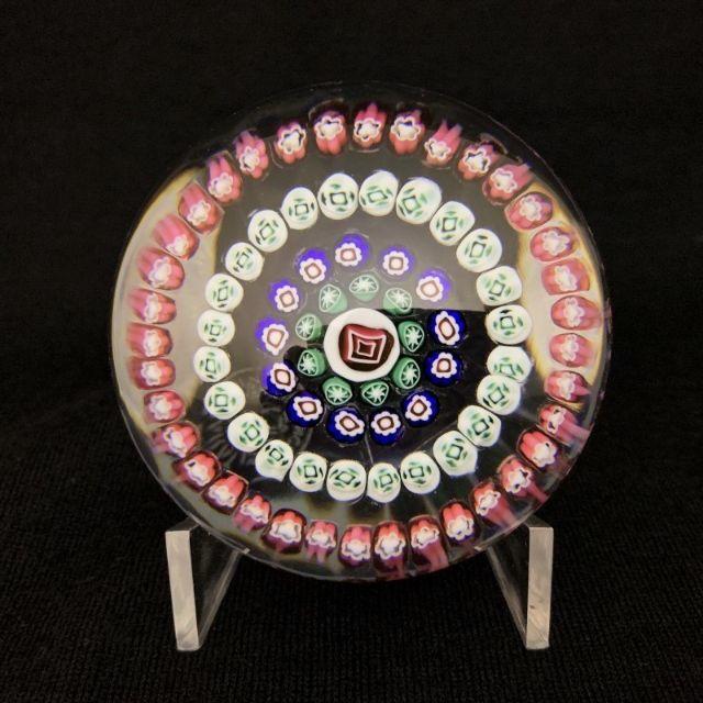 低価格の Baccarat - 1980s バカラ クリスタル ペーパーウェイト 千の花 ミルフィオリ その他 低価格の Baccarat - 1980s バカラ クリスタル ペーパーウェイト 千の花 ミルフィオリ その他