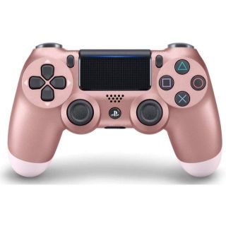 ワイヤレスコントローラー (DUALSHOCK 4)　ローズ・ゴールド(その他)