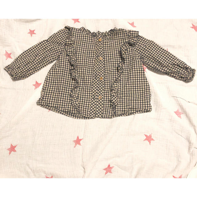 ZARA KIDS(ザラキッズ)のZarababy ブラウス キッズ/ベビー/マタニティのキッズ服女の子用(90cm~)(ブラウス)の商品写真