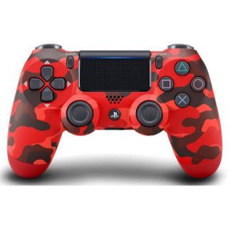 ワイヤレスコントローラー(DUALSHOCK 4) レッド・カモフラージュ(その他)