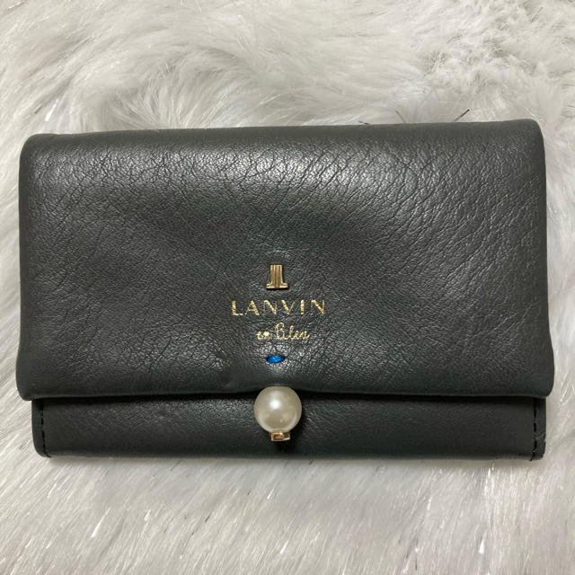 LANVIN en Bleu(ランバンオンブルー)のランバンオンブルー♡名刺入れ レディースのファッション小物(名刺入れ/定期入れ)の商品写真